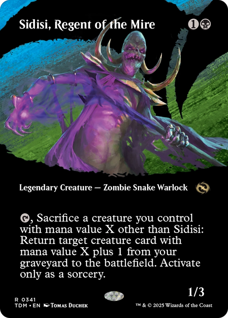 Sidisi, Regent of the Mire (Borderless) [Tarkir: Dragonstorm] | Gam3 Escape