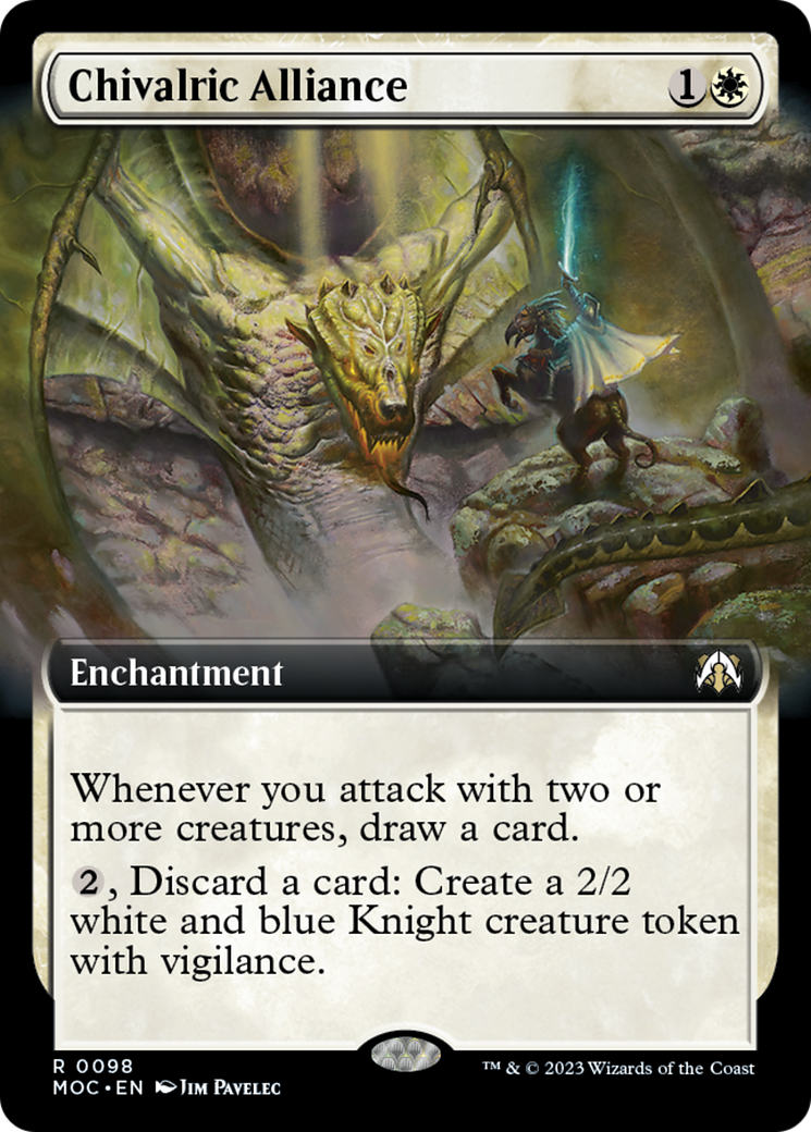 Chivalric Alliance (Extended Art) [March of the Machine Commander] | Gam3 Escape