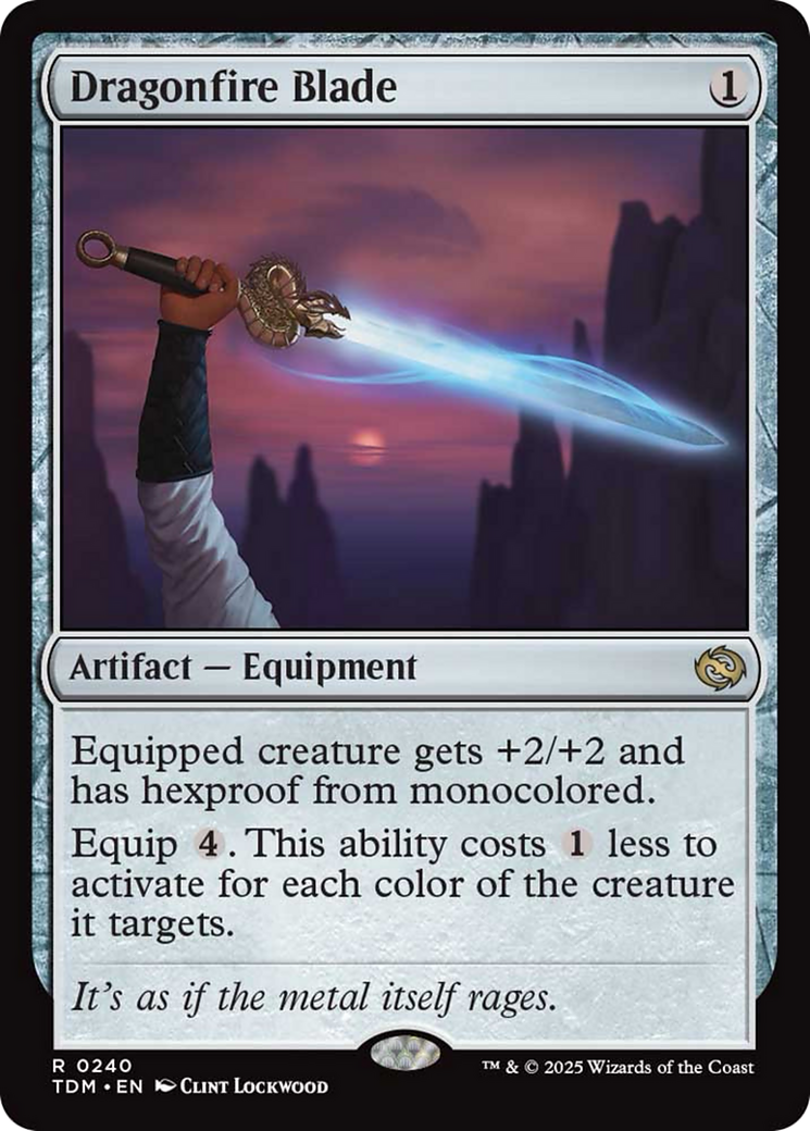 Dragonfire Blade [Tarkir: Dragonstorm] | Gam3 Escape