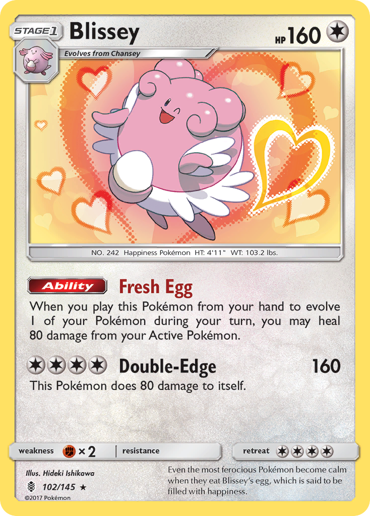 Blissey (102/145) [Sun & Moon: Guardians Rising] | Gam3 Escape