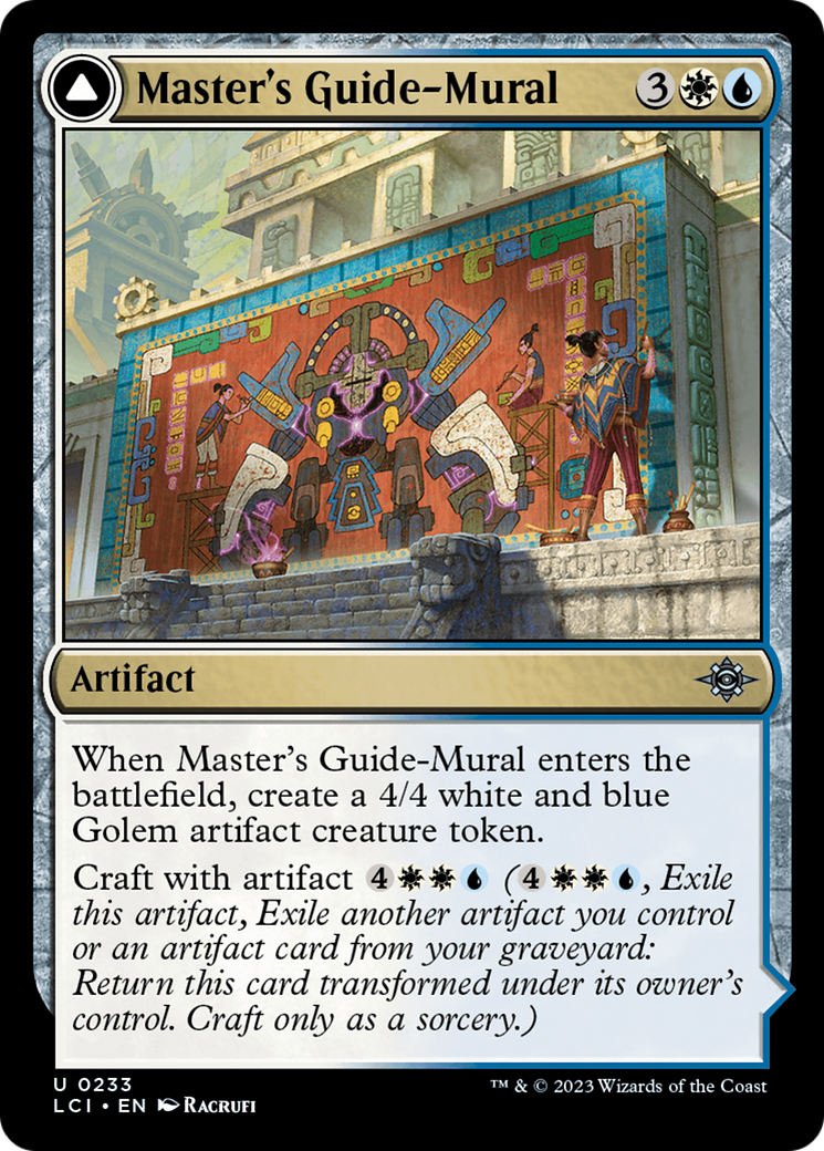 Master's Guide-Mural // Master's Manufactory [The Lost Caverns of Ixalan] | Gam3 Escape