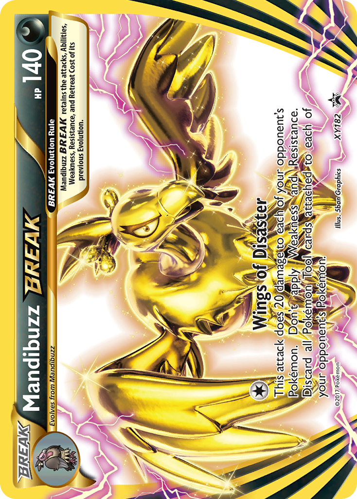 Mandibuzz BREAK (XY182) [XY: Black Star Promos] | Gam3 Escape