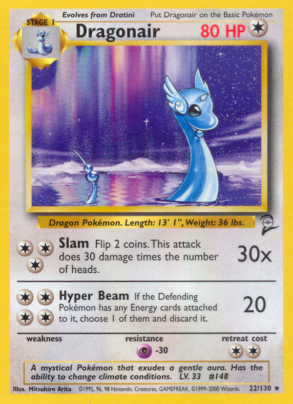 Dragonair (22/130) [Base Set 2] | Gam3 Escape