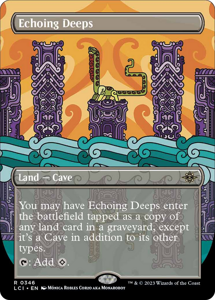 Echoing Deeps (Borderless) [The Lost Caverns of Ixalan] | Gam3 Escape