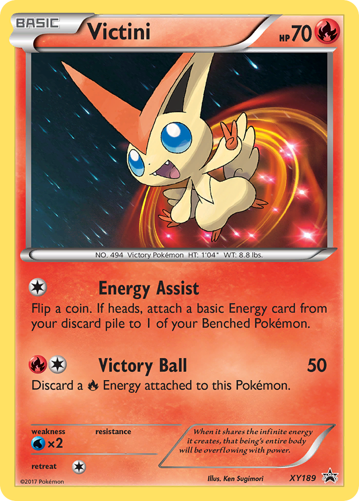 Victini (XY189) [XY: Black Star Promos] | Gam3 Escape