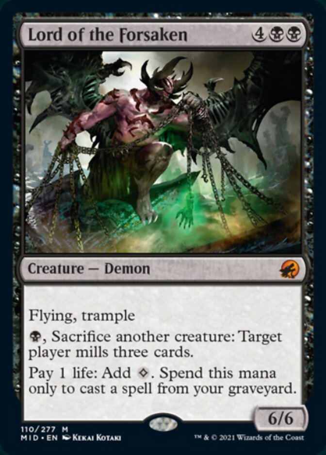 Lord of the Forsaken [Innistrad: Midnight Hunt] | Gam3 Escape