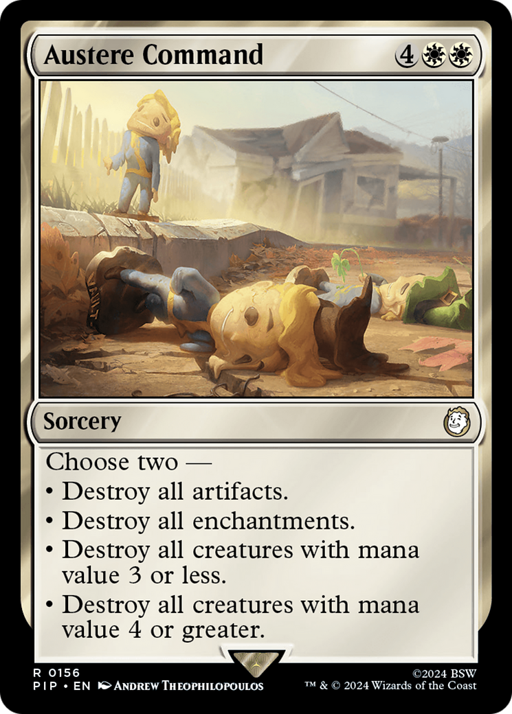 Austere Command [Fallout] | Gam3 Escape
