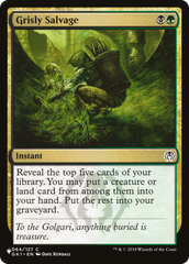 Grisly Salvage [The List Reprints] | Gam3 Escape