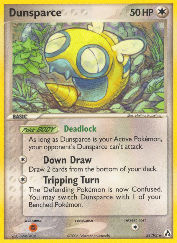 Dunsparce (31/92) [EX: Legend Maker] | Gam3 Escape