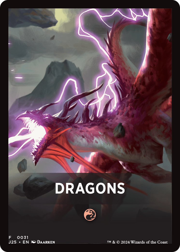 Dragons Theme Card [Foundations Jumpstart Front Cards] | Gam3 Escape