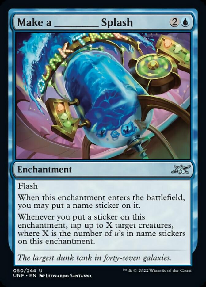 Make a _____ Splash [Unfinity] | Gam3 Escape