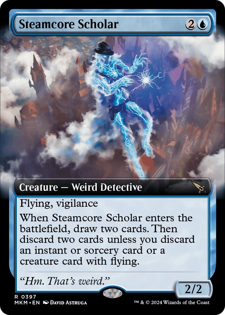 Steamcore Scholar (Extended Art) [Murders at Karlov Manor] | Gam3 Escape