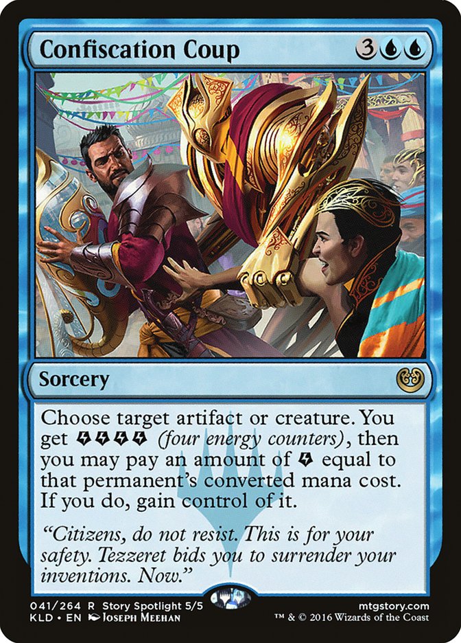 Confiscation Coup [Kaladesh] | Gam3 Escape