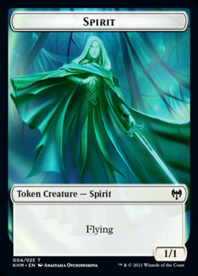 Spirit Token [Kaldheim Tokens] | Gam3 Escape