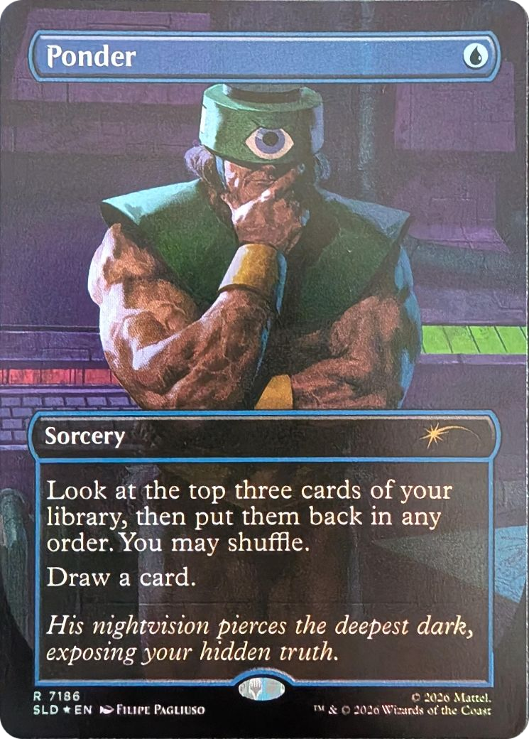 Ponder (7186) [Secret Lair Drop Series] | Gam3 Escape