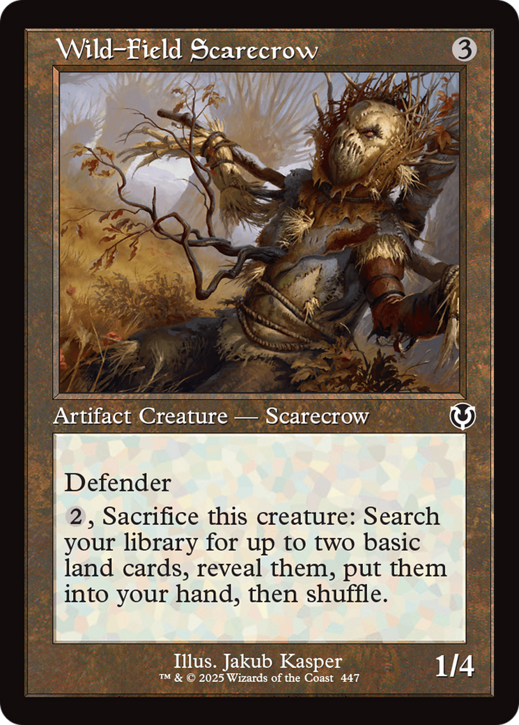 Wild-Field Scarecrow (Retro Frame) [Innistrad Remastered] | Gam3 Escape