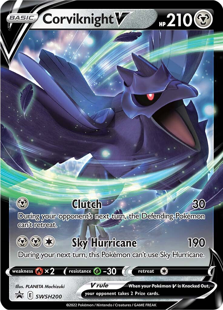 Corviknight V (SWSH200) [Sword & Shield: Black Star Promos] | Gam3 Escape