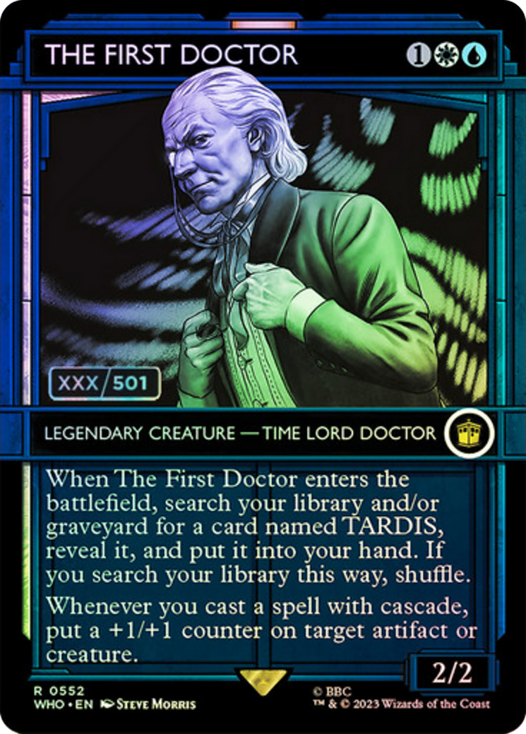 The First Doctor (Serial Numbered) [Doctor Who] | Gam3 Escape