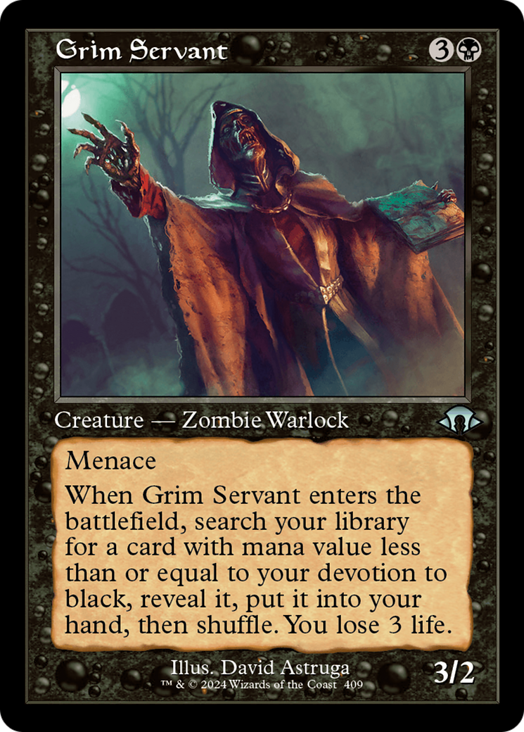 Grim Servant (Retro) [Modern Horizons 3] | Gam3 Escape