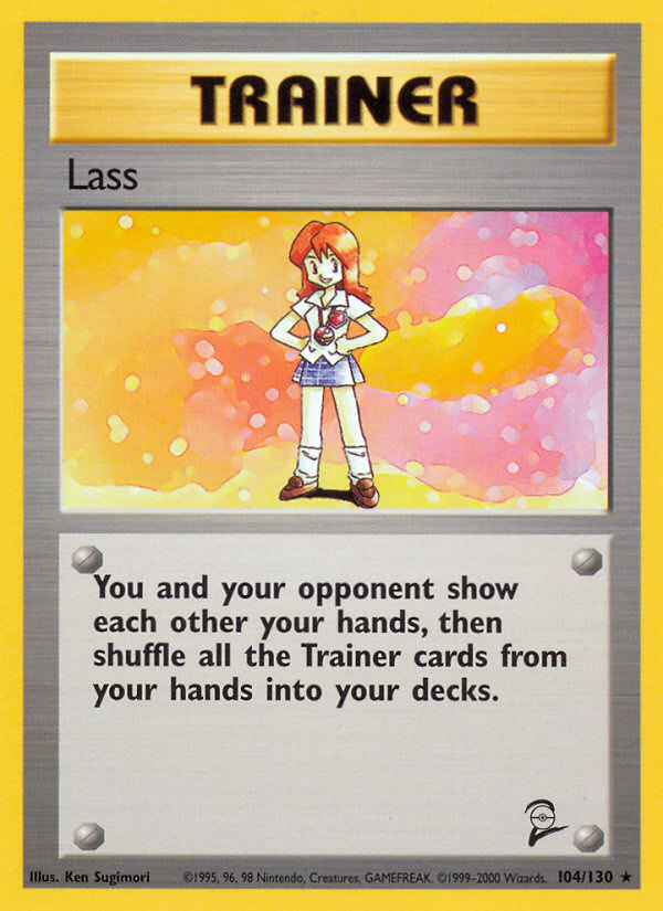 Lass (104/130) [Base Set 2] | Gam3 Escape