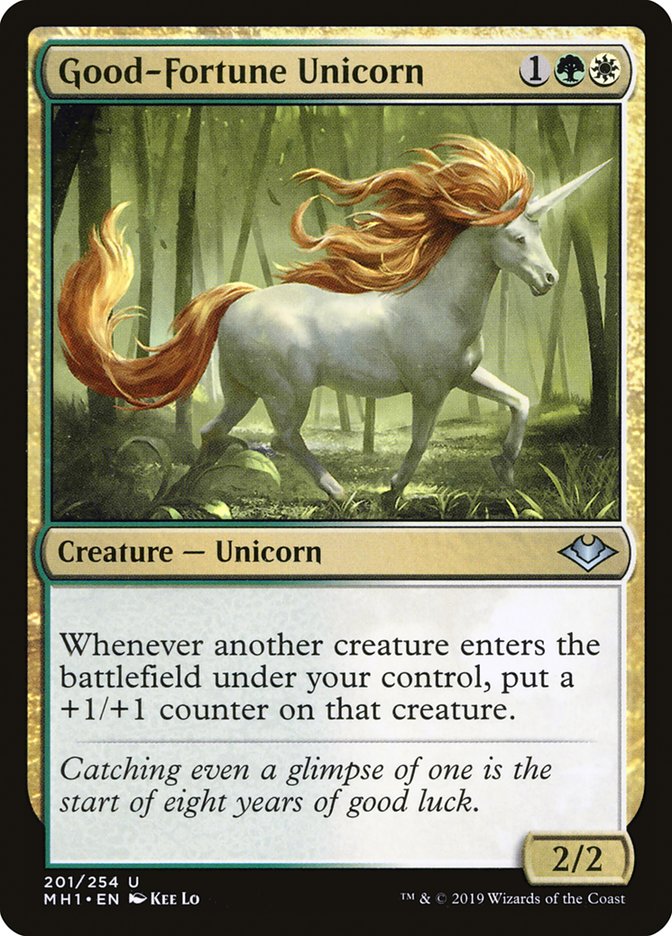 Good-Fortune Unicorn [Modern Horizons] | Gam3 Escape