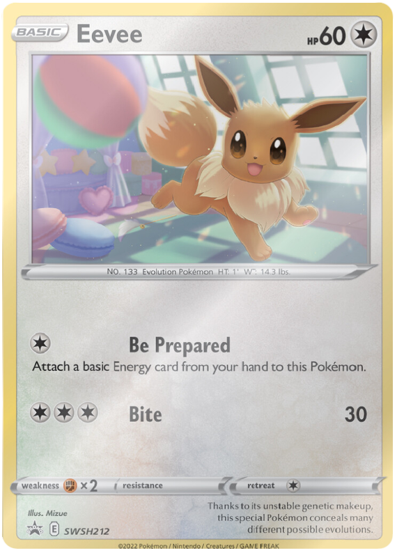 Eevee (SWSH212) [Sword & Shield: Black Star Promos] | Gam3 Escape