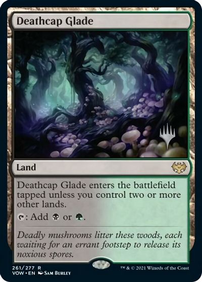 Deathcap Glade (Promo Pack) [Innistrad: Crimson Vow Promos] | Gam3 Escape