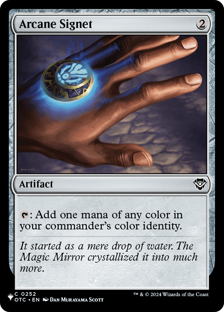 Arcane Signet (OTC) [The List] | Gam3 Escape