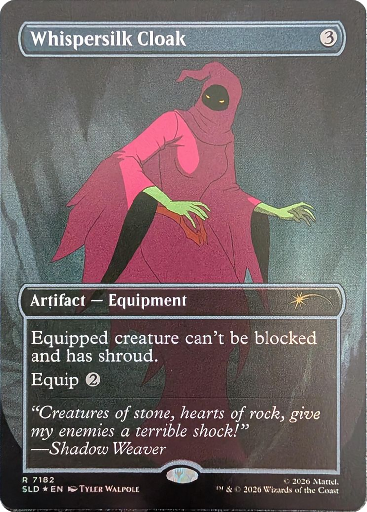 Whispersilk Cloak (7182) [Secret Lair Drop Series] | Gam3 Escape