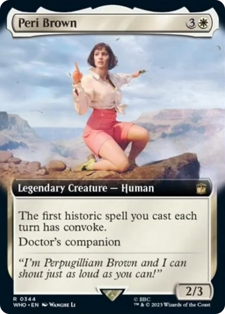 Peri Brown (Extended Art) [Doctor Who] | Gam3 Escape