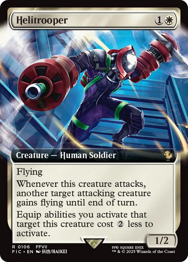 Helitrooper (Extended Art) [FINAL FANTASY Commander] | Gam3 Escape