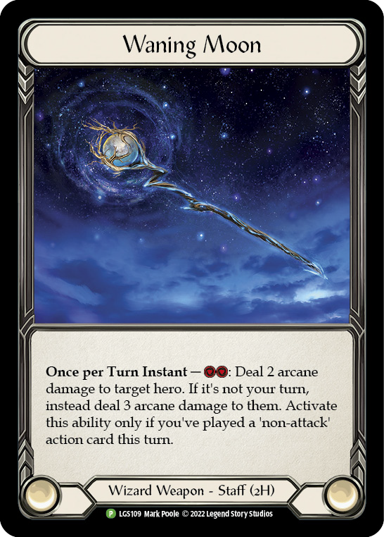 Waning Moon [LGS109] (Promo)  Cold Foil | Gam3 Escape