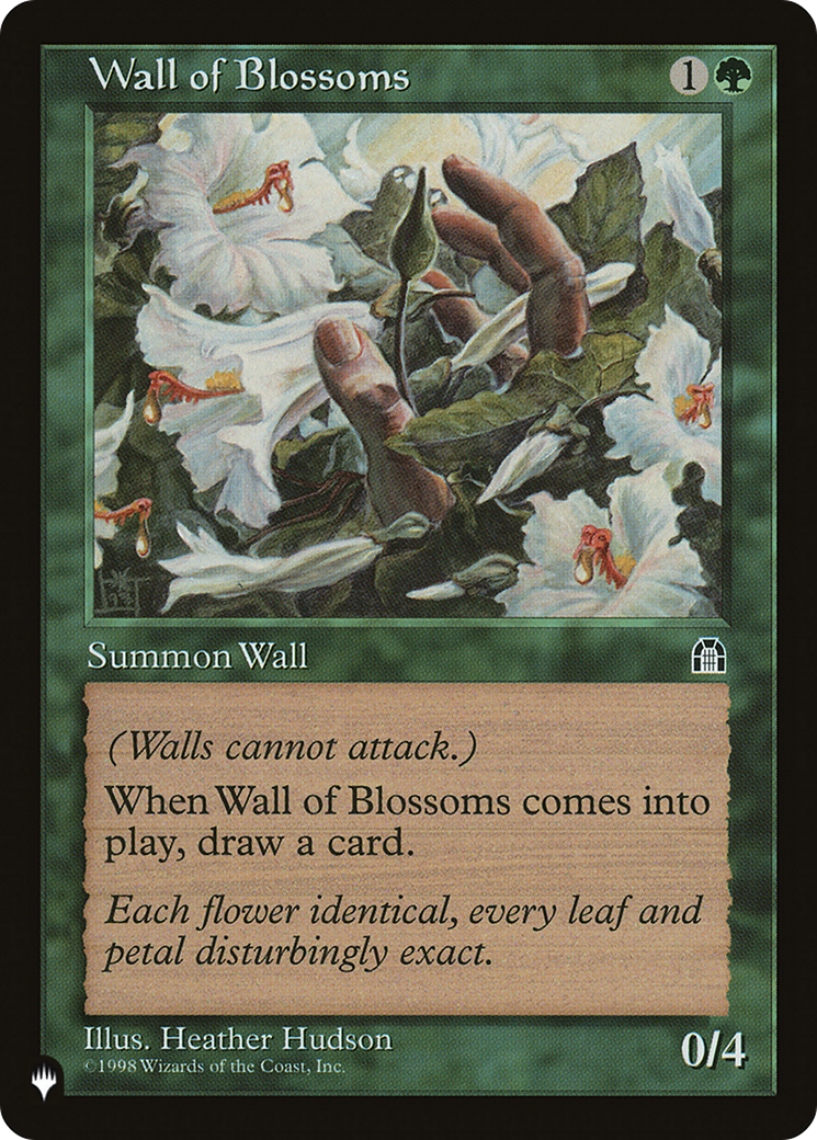 Wall of Blossoms [The List Reprints] | Gam3 Escape