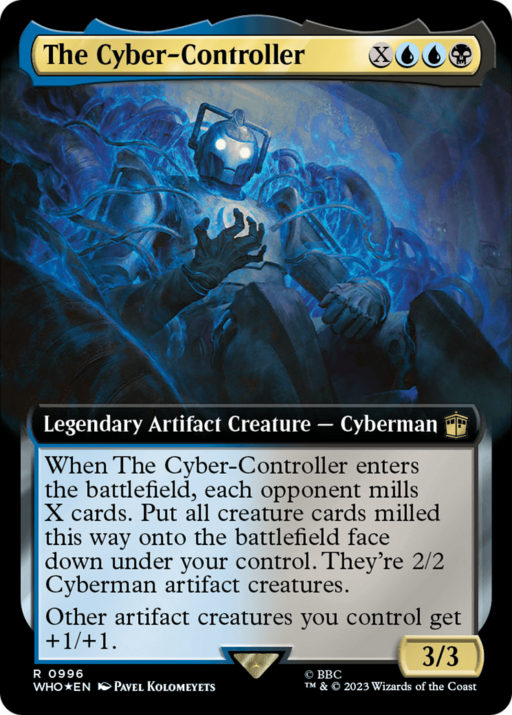 The Cyber-Controller (Extended Art) (Surge Foil) [Doctor Who] | Gam3 Escape