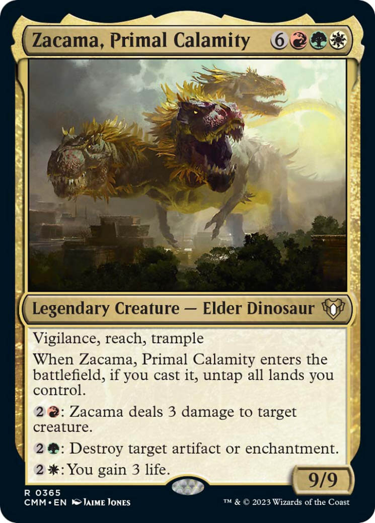 Zacama, Primal Calamity [Commander Masters] | Gam3 Escape