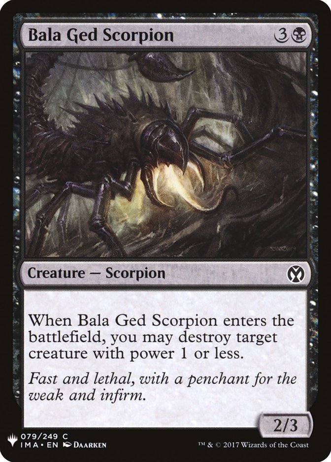 Bala Ged Scorpion [Mystery Booster] | Gam3 Escape