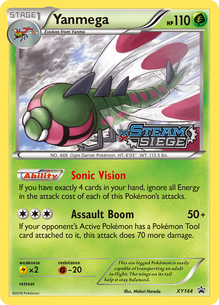 Yanmega (XY144) [XY: Black Star Promos] | Gam3 Escape