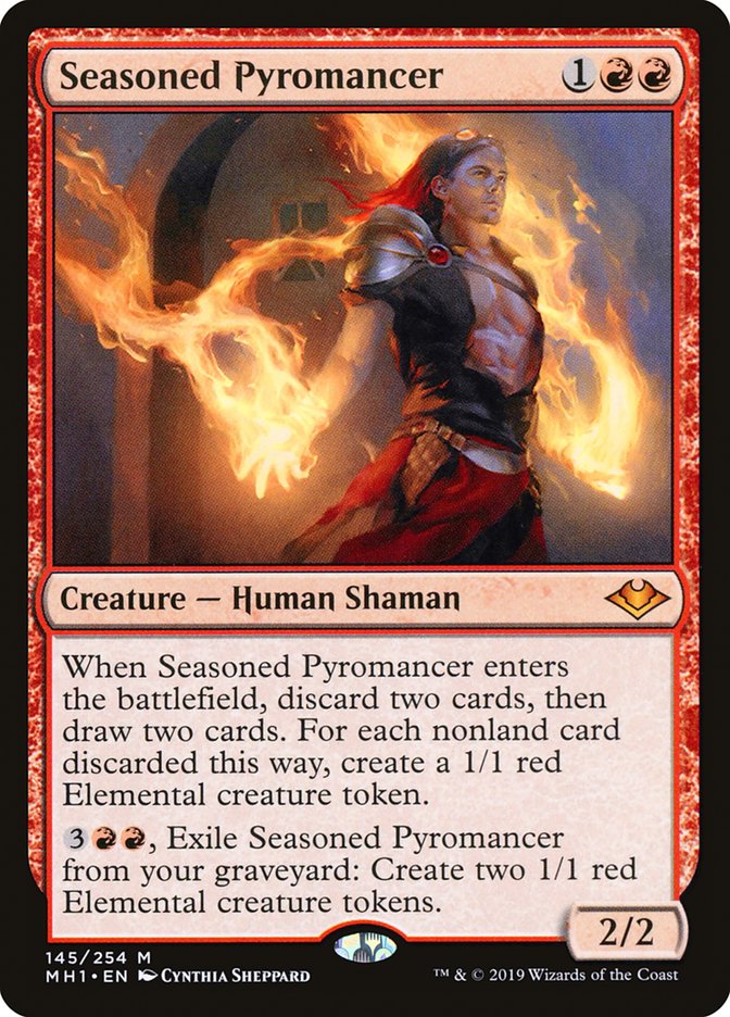 Seasoned Pyromancer [Modern Horizons] | Gam3 Escape