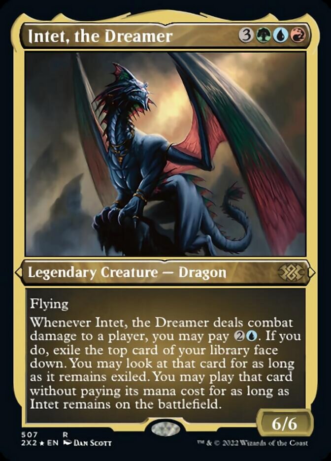 Intet, the Dreamer (Foil Etched) [Double Masters 2022] | Gam3 Escape