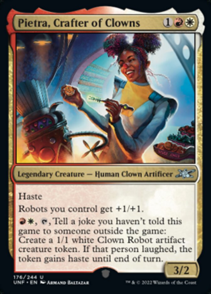 Pietra, Crafter of Clowns [Unfinity] | Gam3 Escape