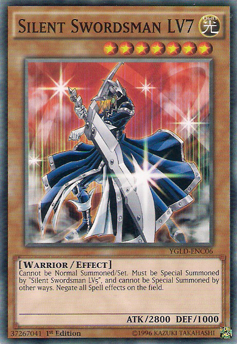 Silent Swordsman LV7 [YGLD-ENC06] Common | Gam3 Escape