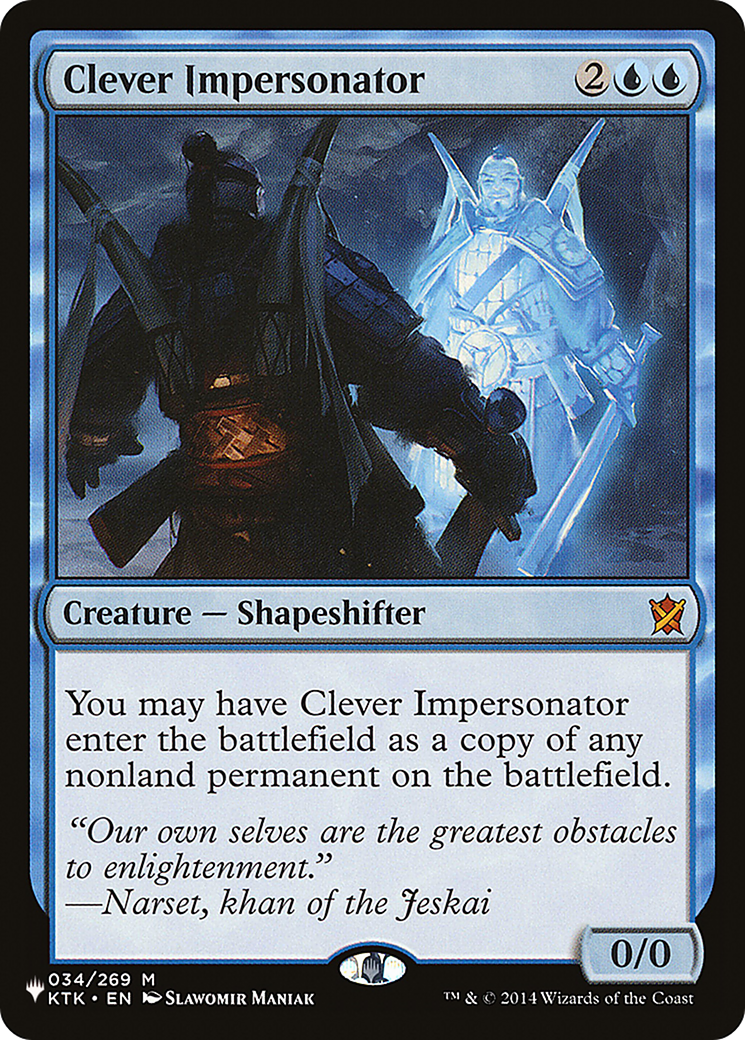 Clever Impersonator [The List Reprints] | Gam3 Escape