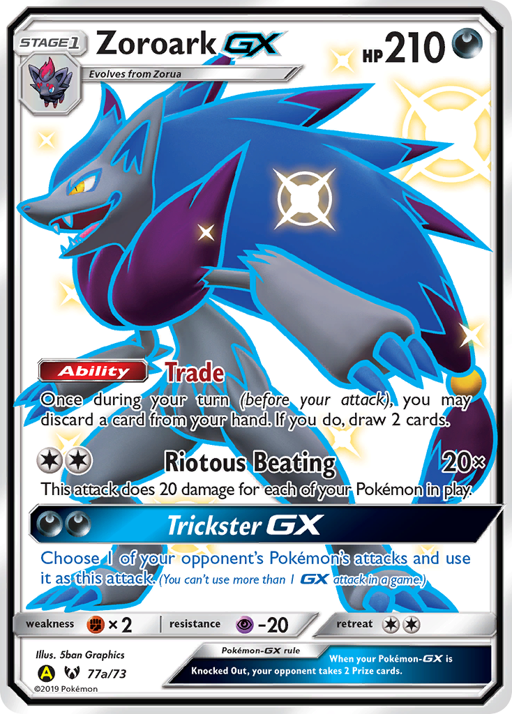 Zoroark GX (77a/73) [Alternate Art Promos] | Gam3 Escape