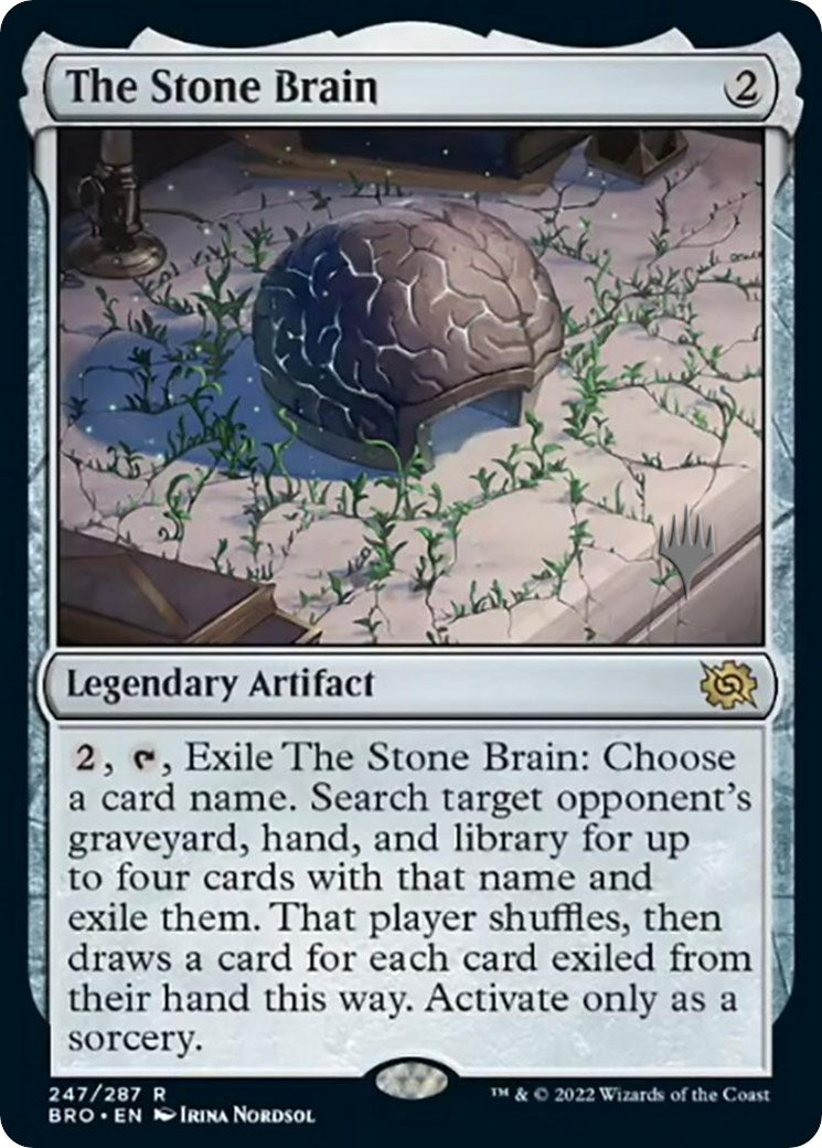 The Stone Brain (Promo Pack) [The Brothers' War Promos] | Gam3 Escape