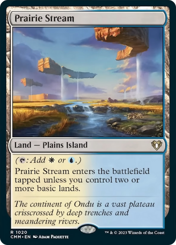 Prairie Stream [Commander Masters] | Gam3 Escape