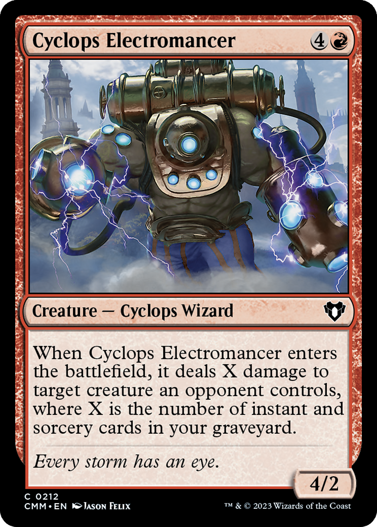 Cyclops Electromancer [Commander Masters] | Gam3 Escape