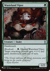 Wasteland Viper [The List Reprints] | Gam3 Escape