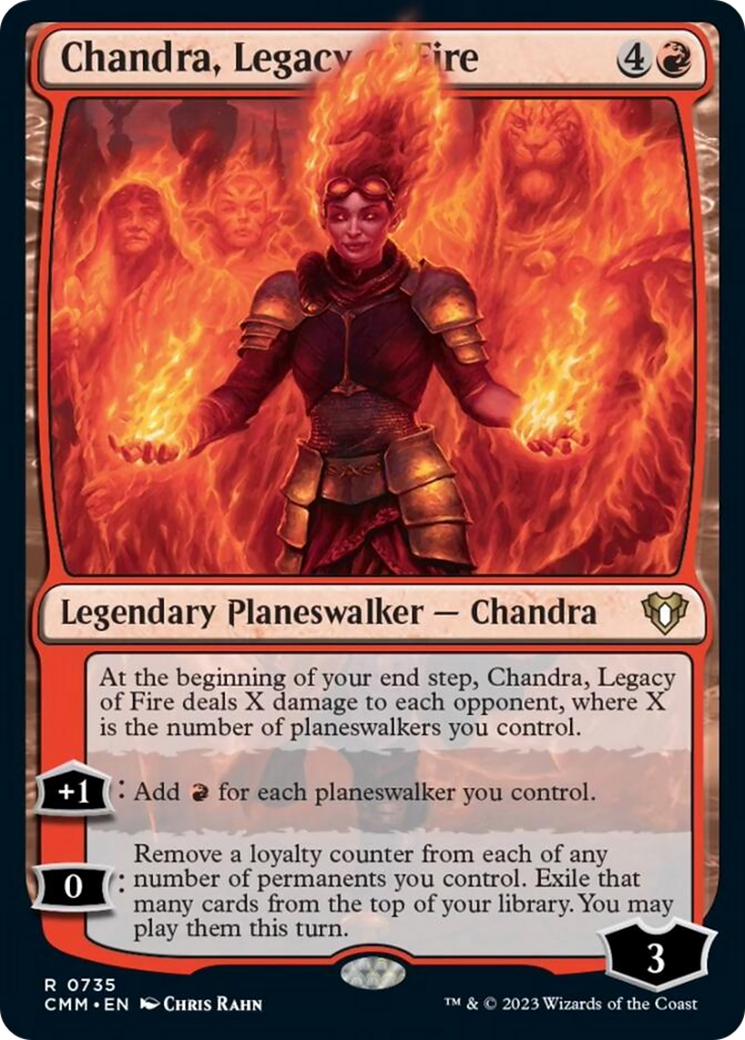 Chandra, Legacy of Fire [Commander Masters] | Gam3 Escape