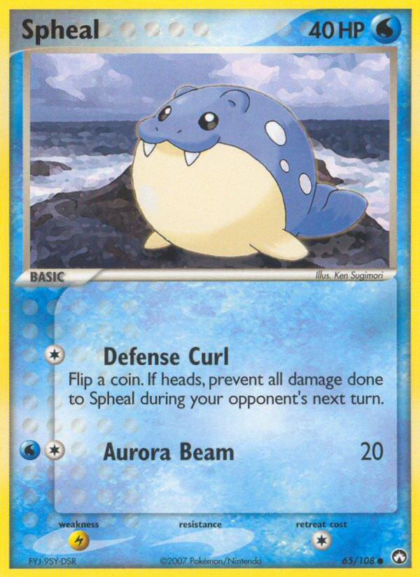 Spheal (65/108) [EX: Power Keepers] | Gam3 Escape