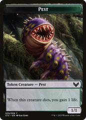 Pest // Jace, Telepath Unbound Emblem Double-Sided Token [Secret Lair: From Cute to Brute Tokens] | Gam3 Escape